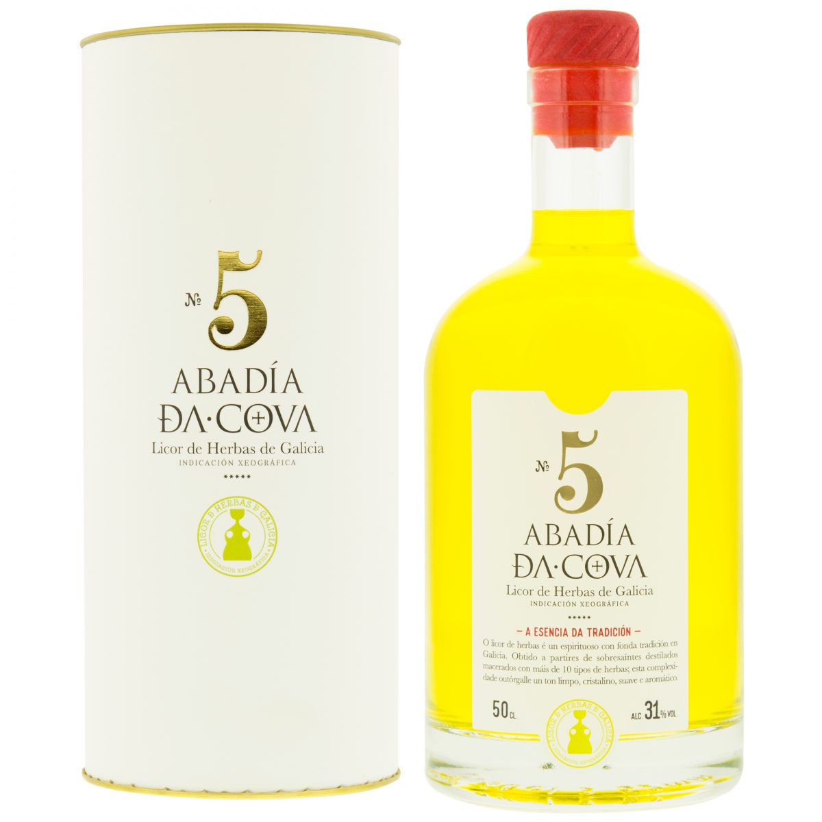 Licor de Hierbas Abadía da Cova 50cl